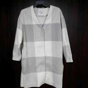 Adam Lippes Cream Knit Cardigan